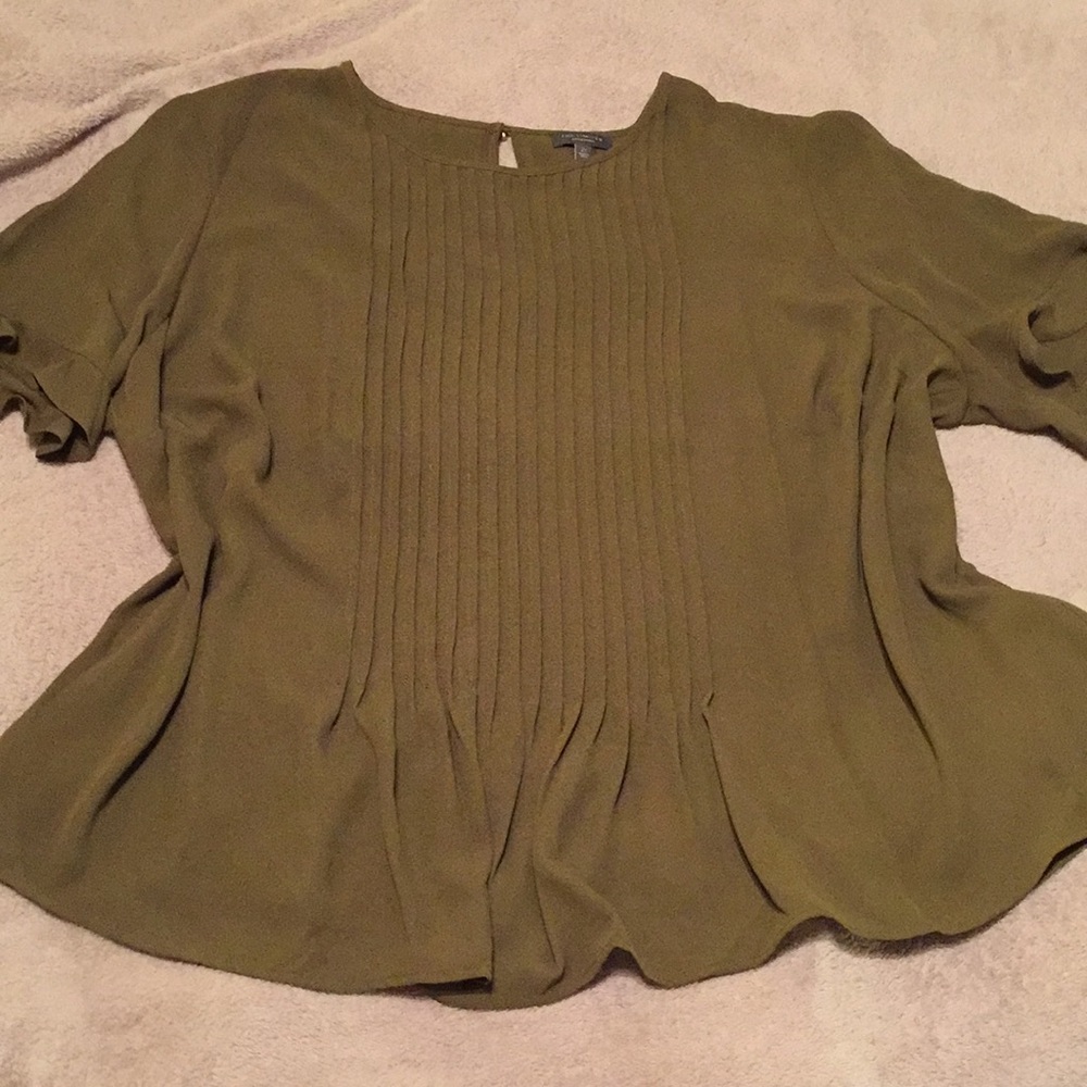 The Limited short sleeve plus size Top Olive Green